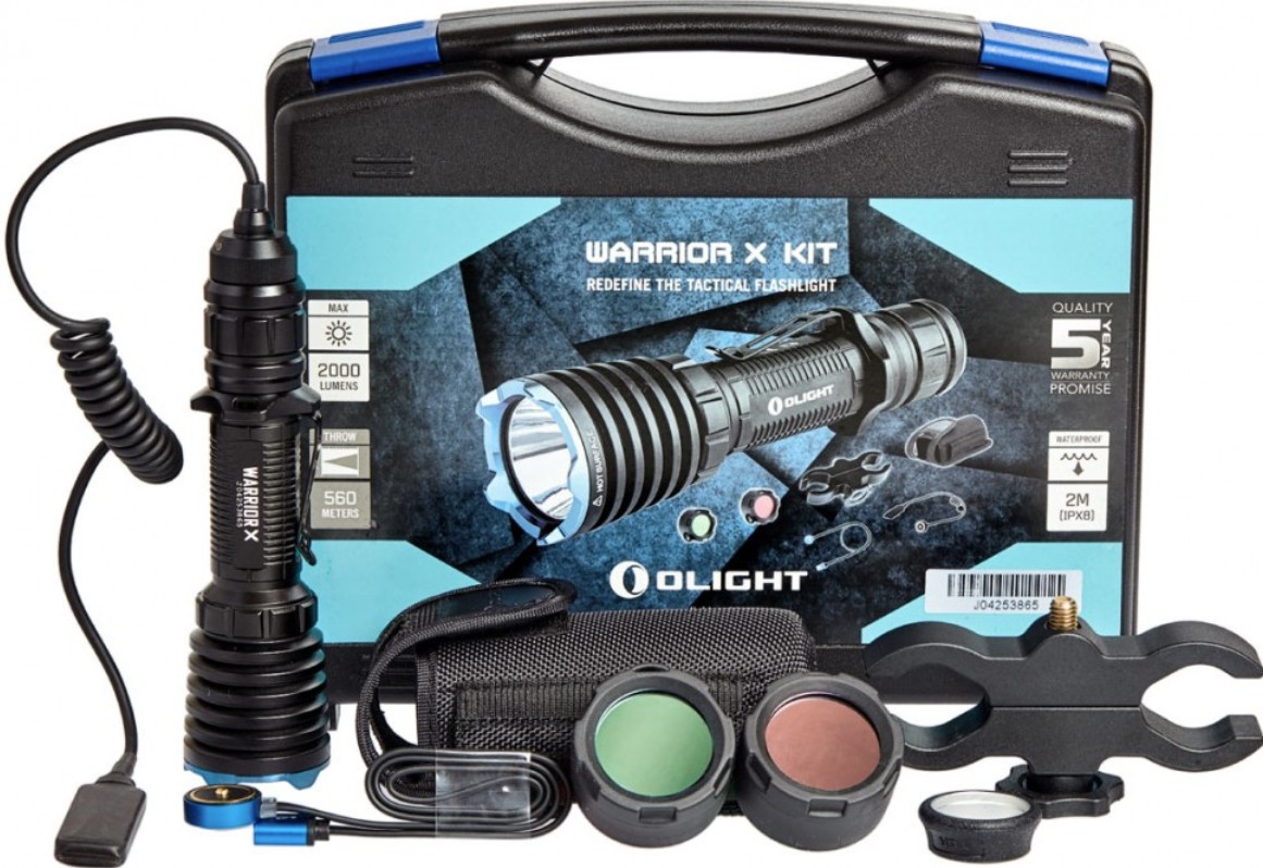 Ліхтар Olight Warrior X 3 Black Фото 6